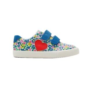 Mini Boden Floral Heart Shoes Sneakers